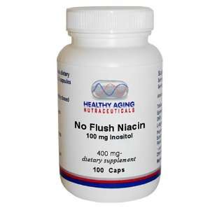 Healthy Aging Nutraceuticals No Flush Niacin 400 Mg  100 Mg Inositol 