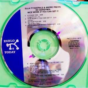  Ella Fitzgerald & Andre Previn No box No Lit One CD 