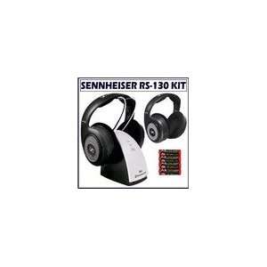  Sennheiser RS130 Stereo Wireless Headphones + Accessory 