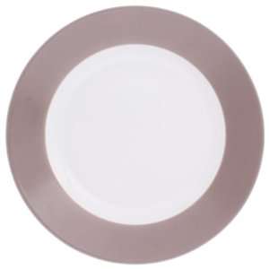 Pronto taupe breakfast plate 8.07 inches 