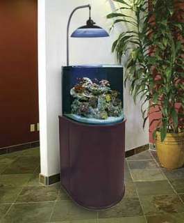 Cardiff Reef Aquarium Fish Tank With Stand Hanging Light Integrated 