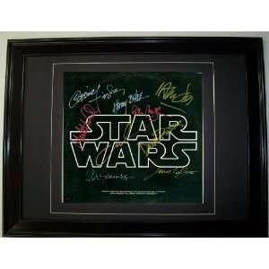  Star Wars autographed lp 