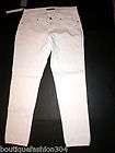 Womens New NWT $149 James Jeans White 32 X 30 Twiggy Sk