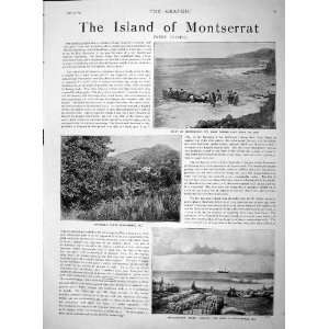  1895 Island Monsterrat West Indies Barquentine Hilda