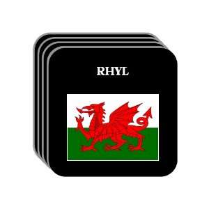  Wales   RHYL Set of 4 Mini Mousepad Coasters Everything 