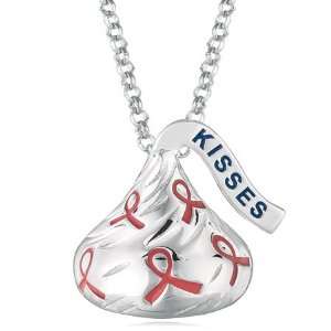  Hersheys Kisses Breast Cancer Awareness Necklace Jewelry