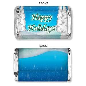  Blue Trees Personalized Mini Candy Bar Wrapper   Qty 75 Health 