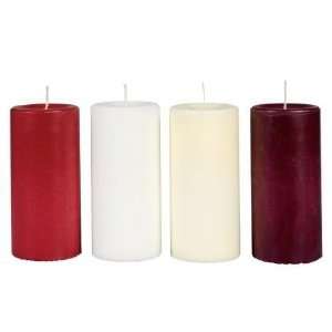  CANDLE LITE 2846021 6 RED Pillar Candle (2 pack 