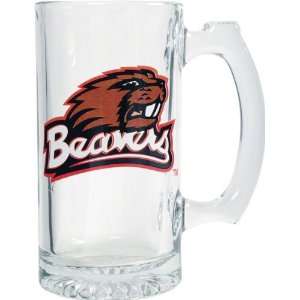 Oregon State Beavers Beer Mug 3D Logo Glass Tankard 
