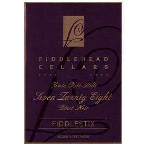  Fiddlehead Cellars Pinot Noir Cuvee 728 2008 750ML 