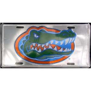  Florida Gators Chrome License Plate Automotive