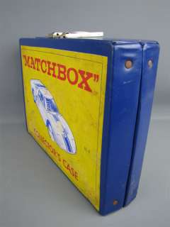Vintage 1966 MATCHBOX Collectors Carry Case #41 Empty  