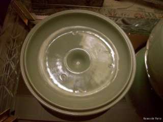 IROQUOIS Casual China~Russel Wright Covered Sauce Pan~KNOB LID~LETTUCE 