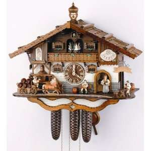 Cuckoo Clock, Bavarian Beer Garden, Animated, Model #8TMT 