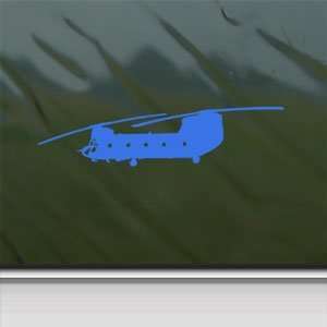  CH 47 Chinook US Army Helicopter Blue Decal Car Blue 