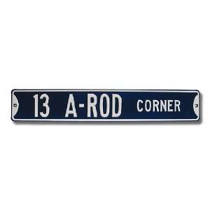    New York Yankees A Rod Corner Street Sign