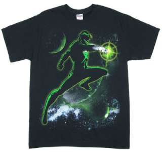 Shilhouette In Space   Green Lan   DC Comics T shirt  