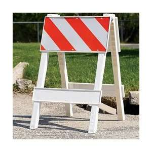  CORTINA Type I Traffic Barricades   White/orange 