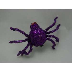  Purple Spider Hair Clip 