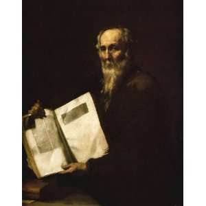   (José de Ribera)   32 x 42 inches   Pitagoras