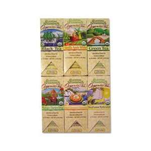FVS51245 Celestial Seasonings® Organic Tea Assortment, 6 Flavors, 150 