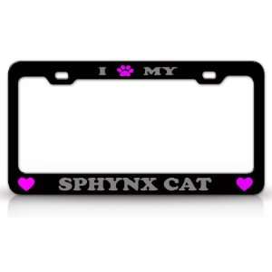  I PAW MY SPHYNX Cat Pet Animal High Quality STEEL /METAL 