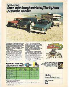RARE 1979 Holly Smokey Yunick Street Dominator Ad  