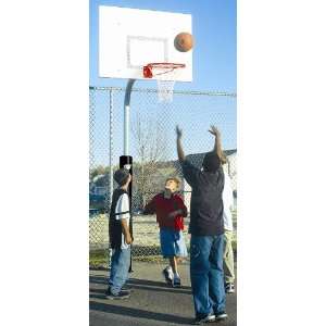   Duty Rectangle Steel Playground Basketball System
