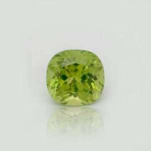  Green Peridot Facet Cushion Cut 2.87 ct Natural Gemstone 