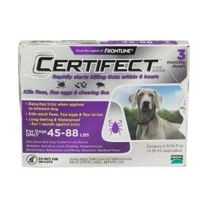  Certifect™ for dogs 45 88 lbs 3 Dose Pack* 