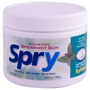Xlear Spry Spearmint Gum, 100 Count Grocery & Gourmet Food