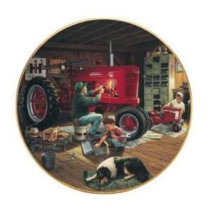    Forever Red Collector Plate by Charles Freitag 