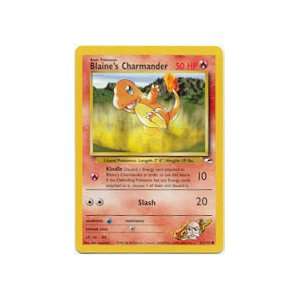   Gym Heroes Unlimited Common Blaines Charmander 61/132 Toys & Games
