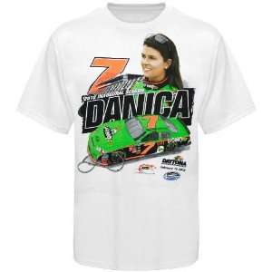  Chase Authentics #7 Danica Patrick White Name, Number & Car 