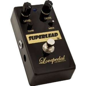  Lovepedal Superlead Distortion Guitar Effects Pedal Black 