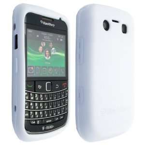 White Premium Soft Silicone For Blackberry Bold 2 9700 9020 Case Cover 