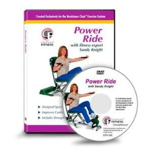  Resistance Chair Training DVD   Training DVD   Power Ride 