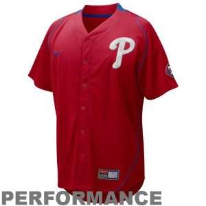   Phillies Red Fastball Performance Jersey