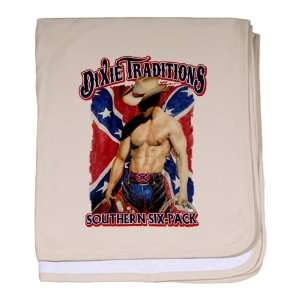   Pink Dixie Traditions Southern Six Pack On Rebel Flag 