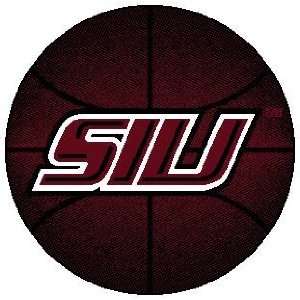  Southern Illinois University Basketball Rug 4 Round