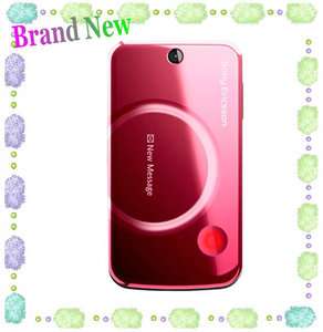   New Sony Ericsson T707 Unlocked Quadband GSM Pink Phone  