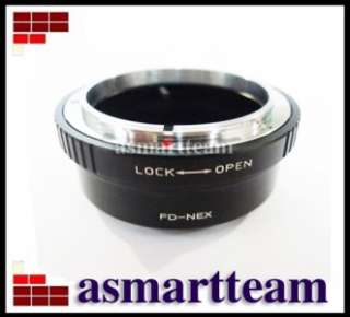 Canon FD Lens to Sony NEX 3 NEX 5 E Mount Adaptor  