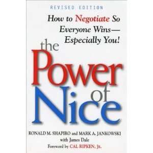  The Power of Nice [Hardcover] Ronald M. Shapiro Books