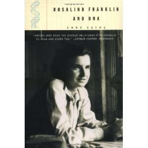  Rosalind Franklin and DNA [Paperback] Anne Sayre Books