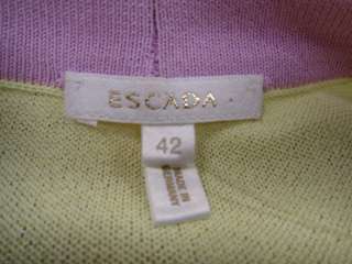 Escada Cardigan and Shell Sweater Set Made in Germany size 42  