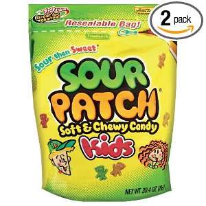 Sour Patch Kids, 1.9 Pound Bags (Pack of Grocery & Gourmet Food