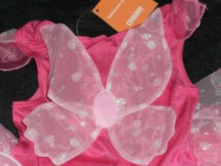 NWT Gymboree Pink Butterfly FAIRY Costume Wings 18 24  