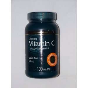  PharmAssure Vitamin C, Chewable, 500 mg, Tablets, Orange 