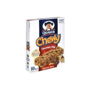  Quaker Chewy Granola Bars, Chocolate Chip, 8.4 oz, (pack 
