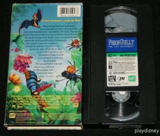 Ferngully The Last Rainforest VHS Magic and Adventure 086162559433 
